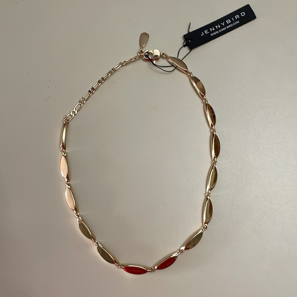 JENNY BIRD NWT Adjustable Gold Necklace - Picture 2 of 10